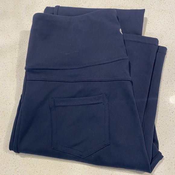 HALARA Navy Flare Pants - Picture 7 of 9